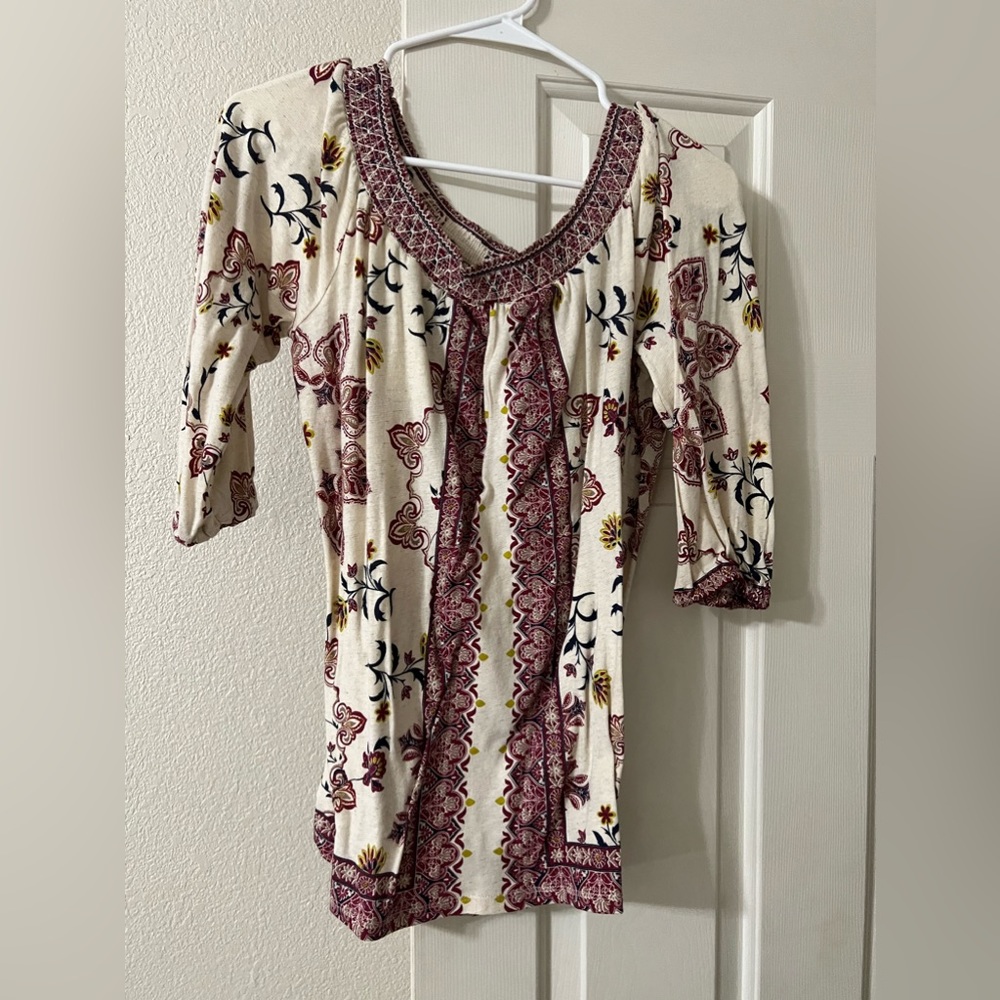 Shyanne long sleeve off the shoulder shirt